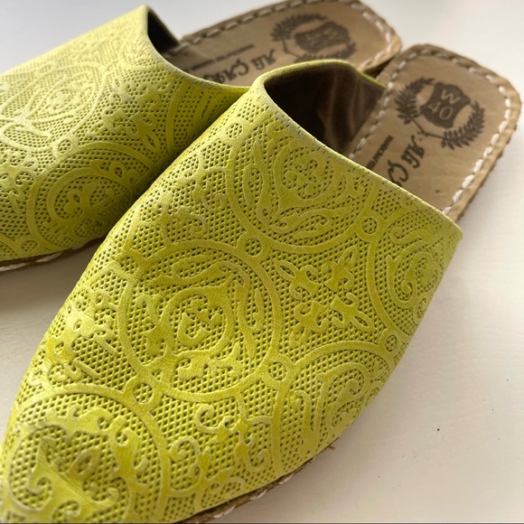 Handmade Leather Turkish Flats - Picture 4 of 7